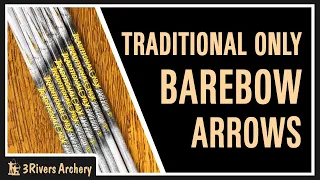 Highlighting the Traditional Only Barebow Carbon Arrows