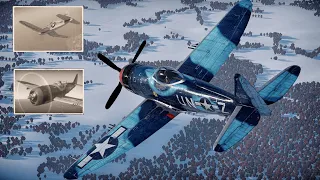 US Air Force Experience I P-47M-1-RE Thunderbolt & AU-1 Corsair (War Thunder)