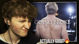 ACTUALLY GOOD? (Logan Paul - GOING BROKE (Antonio Brown Diss Track) | Reaction/Review)