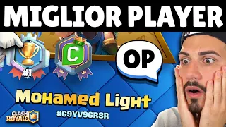 DOMA+MAGO... REAZIONE al MIGLIOR GIOCATORE di CLASH ROYALE!