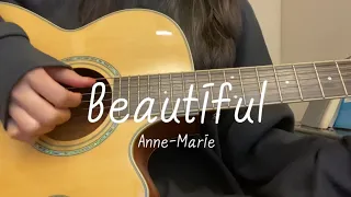 자존감 높여주는 곡 Anne Marie - Beautiful 짧은커버/acoustic guitar /가사번역, Lyrics