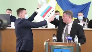 ⚡⚡В Херсонском облсовете подрались депутаты от "ЕС" и "ОПЗЖ".⚡⚡