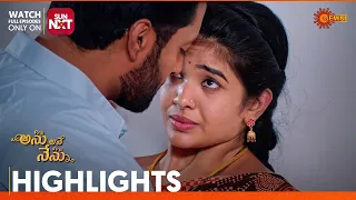 Anu Ane Nenu - Highlights of the day | Watch full EP only on Sun NXT | 01 Mar 2024 | Gemini TV