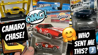 HOT WHEELS CHASE + M2 NISSAN SKYLINE GT-R + COLLECTION ROOM REVEAL... 5K SUBS, OMG!