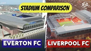 WHO'S THE BEST? New Anfield Stadium VS New Everton Stadium! Stadium Comparison #2