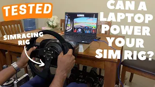 LENOVO LEGION 5i Ultimate Sim and VR Racing Game Tested | Mobile RTX 3070