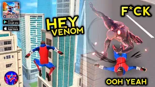 Spidey Beat Down Symbiote In Spider Fighting: Hero Game  #spiderman #gameplay #mobilegame #viral