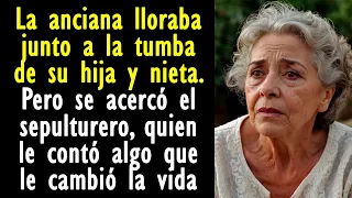 La anciana escuchó palabras que voltearon su mundo de cabeza