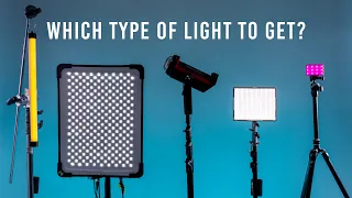 Tube Lights vs LED Panels vs COB Lights (Comparing the effect of each light in different scenarios)