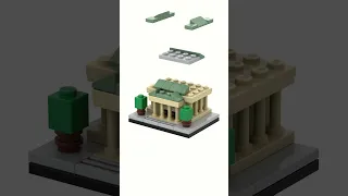 #LEGO City Museum #MOC - Speed-build Animation