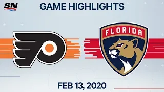 NHL Highlights | Flyers vs Panthers – Feb. 13, 2020