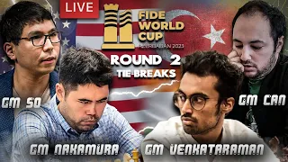 LAGLAGAN na ito!! GM Wesley So vs GM Emre Can | FIDE World Cup 2023 Round 2 Tie-Breaks