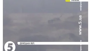 Журналісти зафільмували російський танк під Новотроїцьким