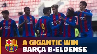 [HIGHLIGHTS] (2aB) FC Barcelona B 12 – Eldense 0