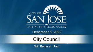 DEC 6, 2022 |  City Council