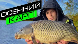 ЛОВЛЯ КАРПА ОСЕНЬЮ / РЫБАЛКА НА ФИДЕР / FROS FISHING