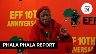 WATCH | EFF leader Julius Malema condemns Phala Phala report