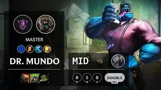 Dr. Mundo Mid vs Diana - EUW Master Patch 10.10