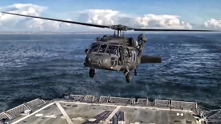 Helicopter Landing On Moving Navy Ship • It Takes Practice