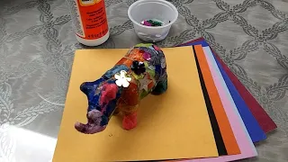 Winter Break Crafts Kit: Animal Decoupage