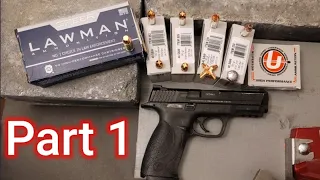 .40 Cal EXTENSIVE Gel Test Part 1 🔥UNDERWOOD AMMO🔥 S&W M&P .40 Detroit PD Trade in 4"