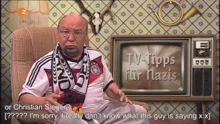 [English subtitles] Heute Show: watching European soccer for Nazis, Gernot Hassknecht. 6/3/2016