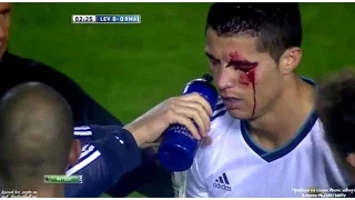 Cristiano Ronaldo é agredido em jogo, e olha o que ele fez depois