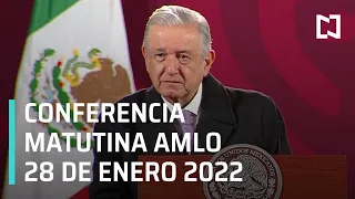 AMLO Conferencia Hoy / 28 de enero 2022