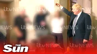 New lockdown-busting Partygate pics show Boris Johnson raising a glass as Sue Gray report looms