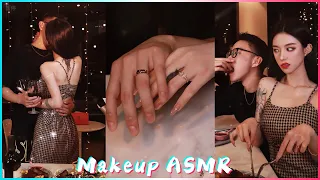 Jannatul☘️Mitsuisen✨Aesthetic ASMR Makeup Tutorial✨Best satisfying makeup asmr compilation🌿94