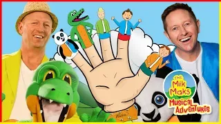 Finger Family Song | Daddy Finger Nursery Rhymes for Children | The Mik Maks