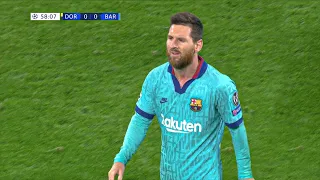 Lionel Messi vs Dortmund (Away) UCL 19-20 HD 1080i (English Commentary)