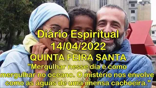 DIÁRIO ESPIRITUAL MISSÃO BELÉM - 14/04/2022 - Jo 13,1-15