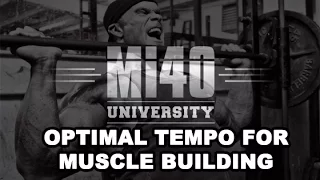 Ben Pakulski Training Tempo for Muscle Building MI40 Muscle University