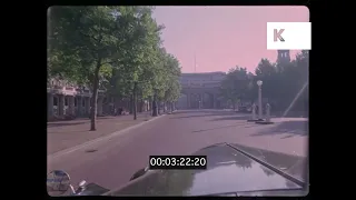 1960s London, POV Driving Along The Mall, 35mm