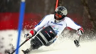 Cyril More (1st run) | Men's slalom sitting | Alpine skiing | Sochi 2014 Paralympics