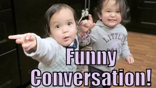 Twin's Funny Conversation! - January 19, 2016 -  ItsJudysLife Vlogs