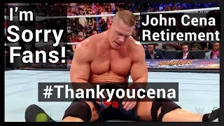 IS John cena actually retiring ?