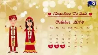 Save the date- Wedding Invite Video