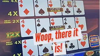 Video Poker/Ultimate X HANDPAY Jackpot/She Does it Again🫨!