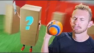 NERF Hide in a Box Challenge!