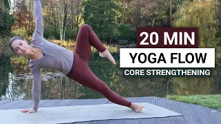 20 Min Yoga Flow To Strengthen Your Core | Full Body Practice