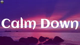 Rema - Calm Down (Lyrics) ~ Jung Kook, David Guetta, Justin Bieber,... (Mix Lyrics)