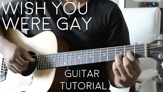 Wish You Were Gay (Guitar Tutorial) by Billie Eilish