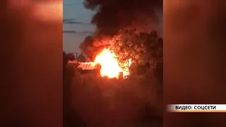 Пожар в Сургуте