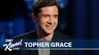 Topher Grace on Seeing Jimmy at Matt Damon’s House & New ABC Show Home Economics