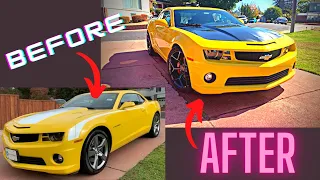 Building a 2012 Camaro SS In 10 Minutes!!