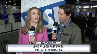 Actor Luke Wilson On Cowboys Fandom, Playing 'Anchorman' And Close Talkers