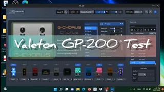 Valeton GP-200 Test