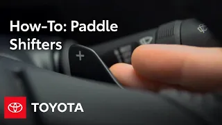 2014 Corolla How-To: Paddle Shifters | Toyota